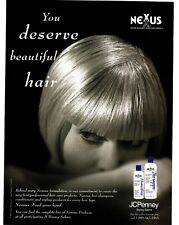 PTP97 ADVERT 11X8" NEXXUS HAIR PRODUCTS - JC PENNY SALONS