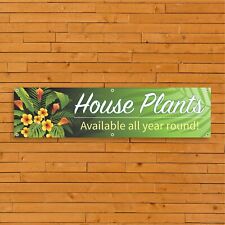 House Plants PVC Banner GCFC 019 - Available All Year Outdoor Garden Centre Sign