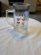 Stunning Disneyland Paris Handle Pint Glass Perfect Condition