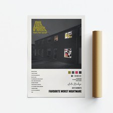 Arctic Monkeys, FWN Album Art Poster, Print, Music, Tracklist