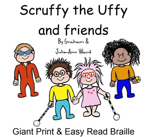 Braille book scruffy - braille,
