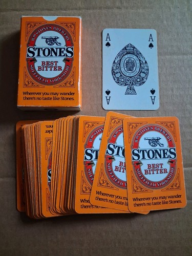 Vintage playing cards stones - vintage,
