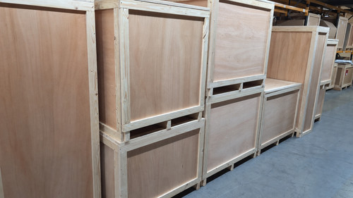Wooden crates for - , shipping