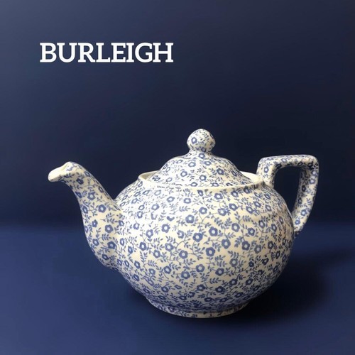 Burleigh blue felicity teapot - blue,