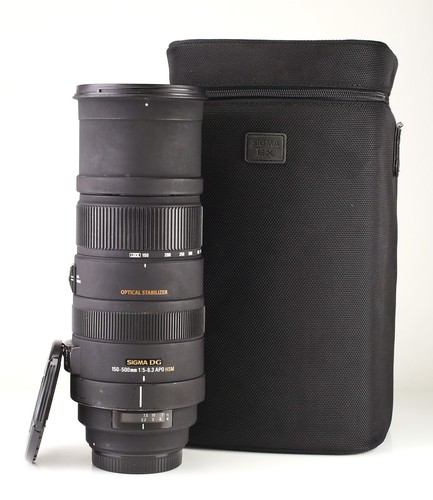 Sigma 150 500mm - f5-6.3, apo