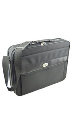 Antler Laptop Bag Brief Carry Case Detachable Adjustable Shoulder Strap Black