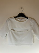Rokoko Ladies Cream Crop Top