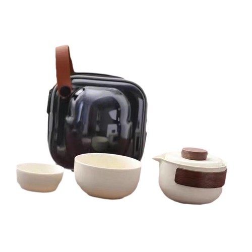 Portable tea set with - with,