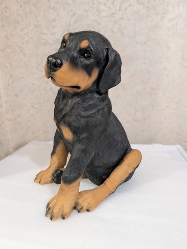 Rottweiler puppy ornament - rottweiler, dog