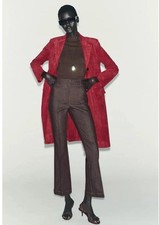 Zara Chocolate Brown Slim Fit