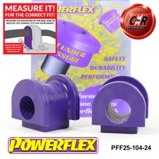 Powerflex Front ARB Bushes 24mm fits INTEGRA TYPE R DC2 (1995-2000) PFF25-104-24