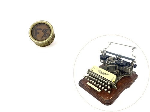 Hammond typewriter - hammond, f