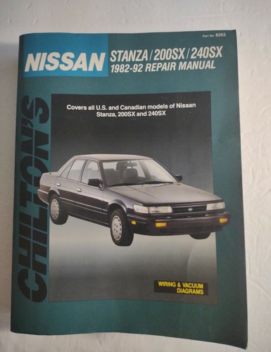Chilton nissan stanza - nissan,