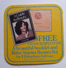 Babycham Beer Mat Beauty Kit -