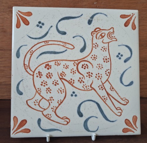 Vintage art deco tile - art,