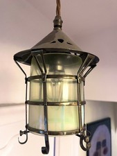 Arts & Crafts Vaseline Glass