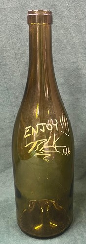 Champagne empty glass bottle - champagne,