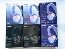 Mixx OX1 OX2 Wireless Wired headphones (Joblot of 6)