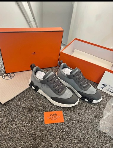 Hermes paris grey sneakers - sneakers, uk
