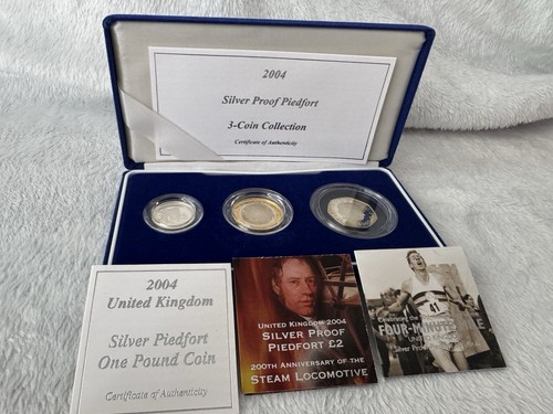 2004 silver proof piedfort - proof,