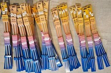PONY KNITTING NEEDLES. 30CM LONG. Lots of SIZES. Plastic - QUALITY