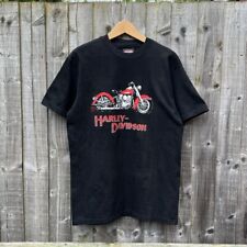 Vintage Harley Davidson Single Stitch Graphic T Shirt Large Biker 90s Panhead