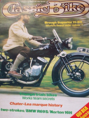 Classic bike bmw r69s - classic, 02/84