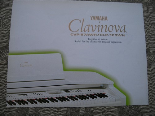 Yamaha clavinova cvp awh - yamaha, awh/