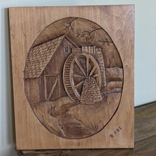 Vintage Hand Carved Wood