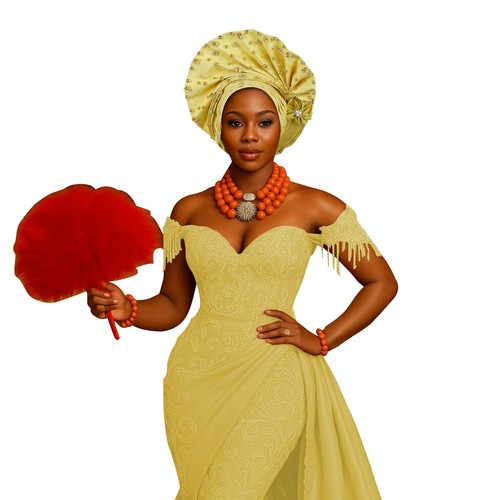 Luxury african headwear - african, auto