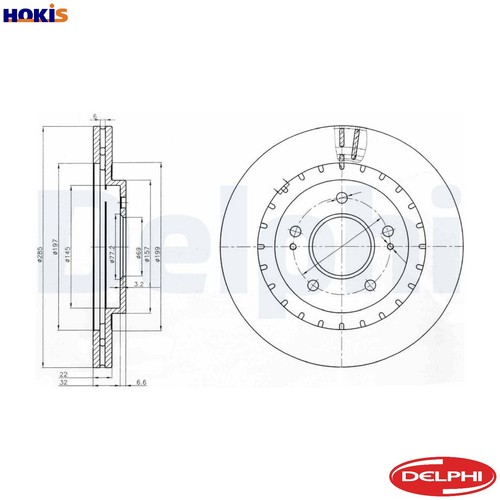 Brake disc bg3814 - brake,