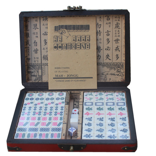 Mahjong set 144 tiles - mahjong,