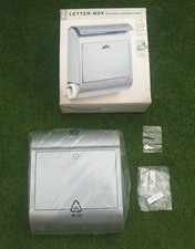 XXL Letter-Box Strong Weatherproof Galvanised Steel Wall Mounted Mailbox 2 Keys!