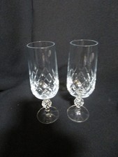 Pair Of Lovely Vintage Crystal