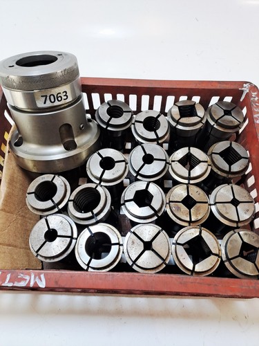 Power operated collet chuck - collet,