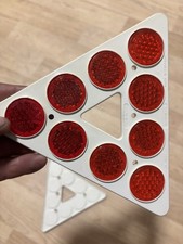 Series 1 Landrover / 1 Ton Trailer Warning Triangles 1 Pair Bluemels New  Old S