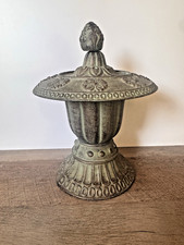 Antique Cast iron Garden Urn