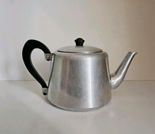 Vintage  SWAN Brand Teapot - Aluminium 4 Pints Made in England 