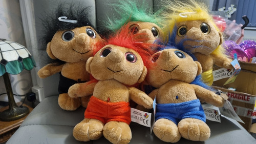 Set trolls plush - 4,