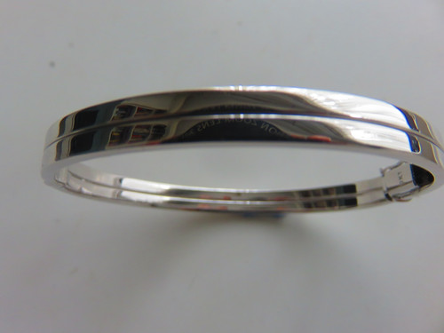 Gold bangle carat hinged - 9,
