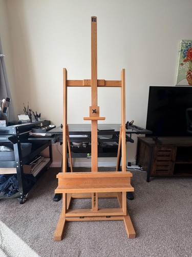 Artist studio easel - artist, easel,