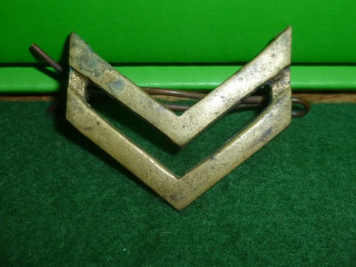 Brass corporal rank insignia - brass,