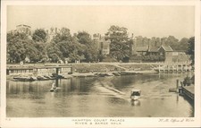 Hampton court palace river and
