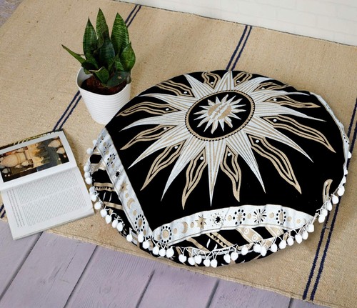 22in 55cm round - round, case
