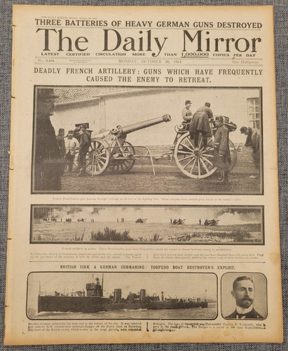 Daily mirror ww1 deadly - mirror,