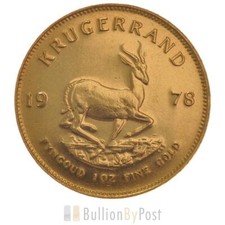 1978 Krugerrand Gold Coin 1oz