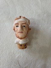 Vintage Porcelain Head Bottle