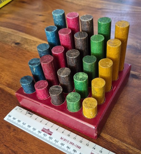 Vintage montessori type wooden - montessori,