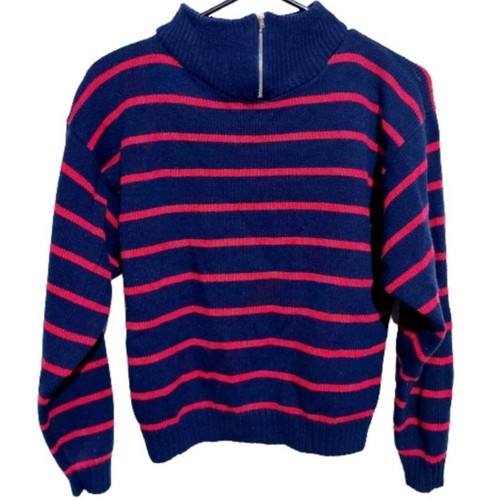 Vintage sandpiper navy red - vintage,
