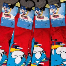 Sonic The Hedgehog Kids Socks